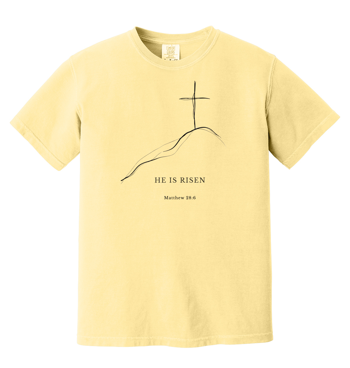 Minimalist He Is Risen